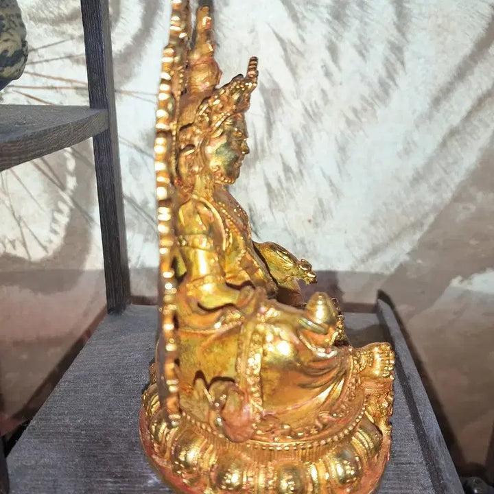 [BUNJANG] Gilt-Bronze Cheonwangbul Statue / 금동 천왕불
