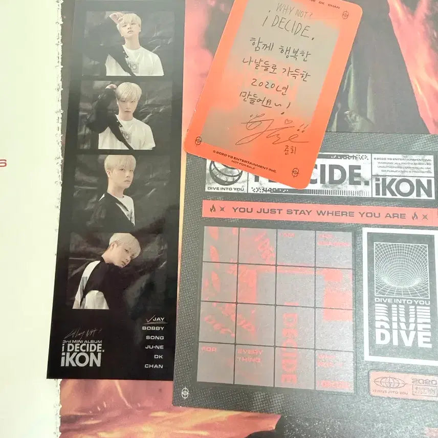 [BUNJANG] iKON I DECIDE Album / 아이콘 I DECIDE 3집 미니앨범 팝니다!