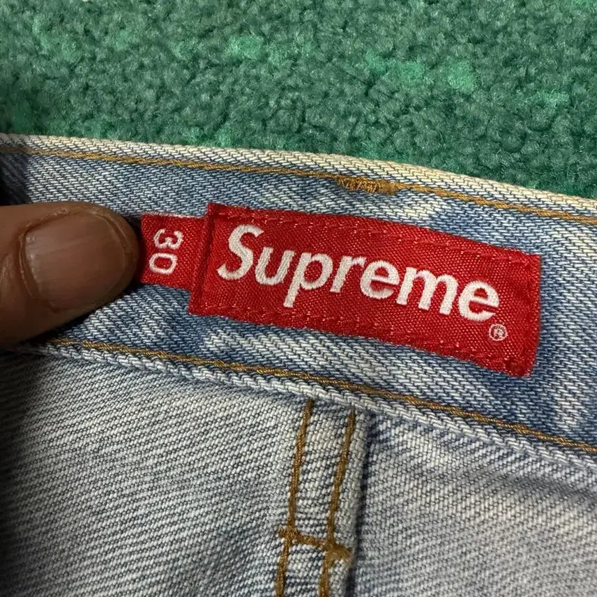 [BUNJANG] Supreme Stone Washed Slim Selvedge Jeans / [30]슈프림 스톤워시드 슬림 진 셀비지