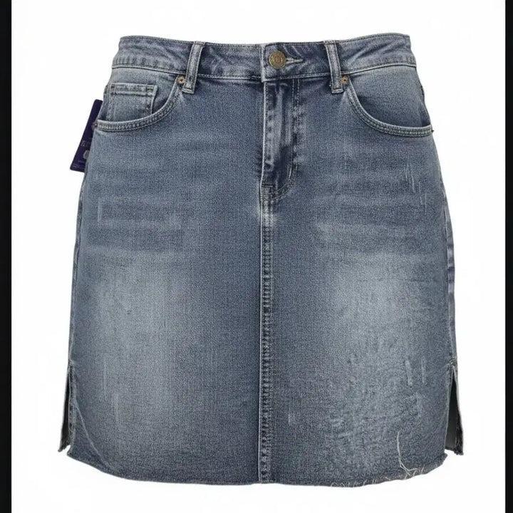 [BUNJANG] Denim Mini Skirt - Size 29 / 데님 미니 스커트 청치마 29