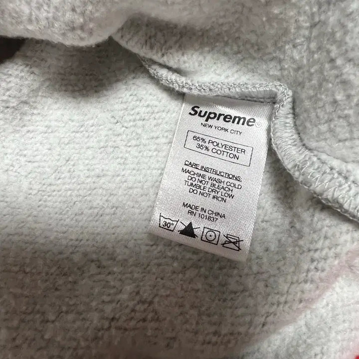 [BUNJANG] Supreme Sweatshirt Gray Red Men&