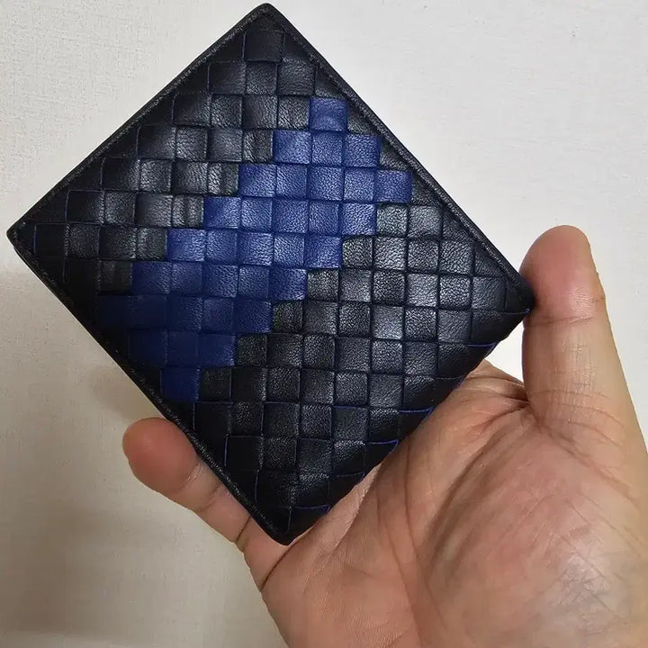 [BUNJANG] Bottega Veneta Two-Tone Leather Wallet / 보테가 베네타 투톤 반지갑
