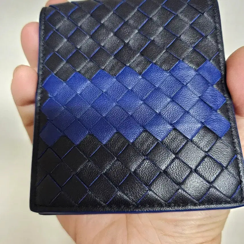 [BUNJANG] Bottega Veneta Two-Tone Leather Wallet / 보테가 베네타 투톤 반지갑