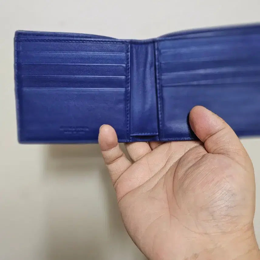 [BUNJANG] Bottega Veneta Two-Tone Leather Wallet / 보테가 베네타 투톤 반지갑