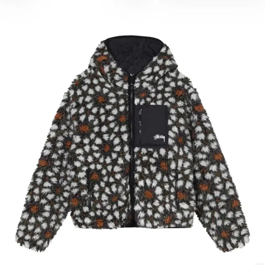 [BUNJANG] Stussy Reversible Sherpa Jacket Natural (M) / 가격내림/새상품/M) 스투시 리버시블 쉐르파 자켓 내츄럴
