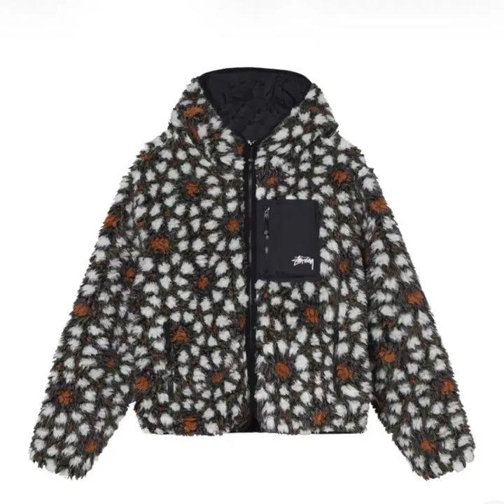 [BUNJANG] Stussy Reversible Sherpa Jacket Natural (M) / 가격내림/새상품/M) 스투시 리버시블 쉐르파 자켓 내츄럴
