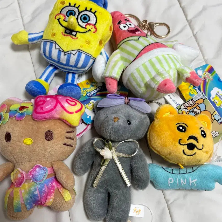[BUNJANG] Various Plush Keyrings / 인형 키링 모음 오빤쮸, 베어 외