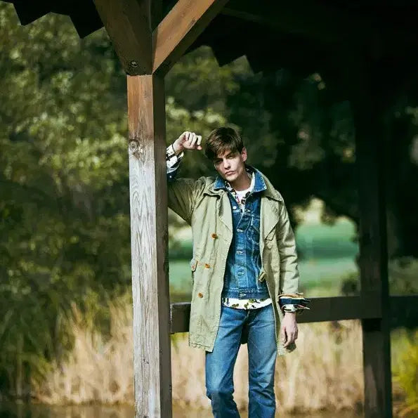 [BUNJANG] Visvim Hendi Beige Trench Coat / 비즈빔 visvim 헨디 베이지 트렌치 코트 2