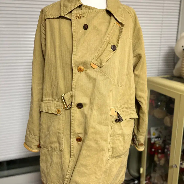 [BUNJANG] Visvim Hendi Beige Trench Coat / 비즈빔 visvim 헨디 베이지 트렌치 코트 2