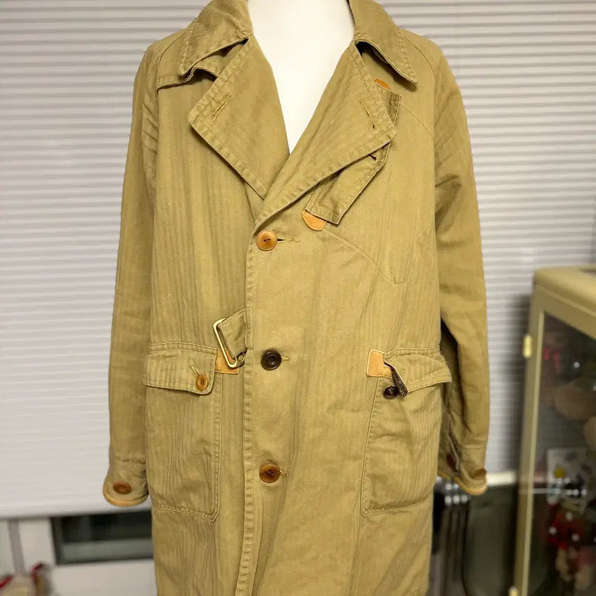 [BUNJANG] Visvim Hendi Beige Trench Coat / 비즈빔 visvim 헨디 베이지 트렌치 코트 2