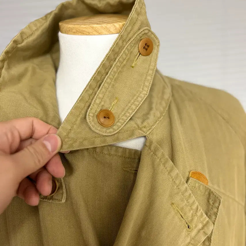 [BUNJANG] Visvim Hendi Beige Trench Coat / 비즈빔 visvim 헨디 베이지 트렌치 코트 2