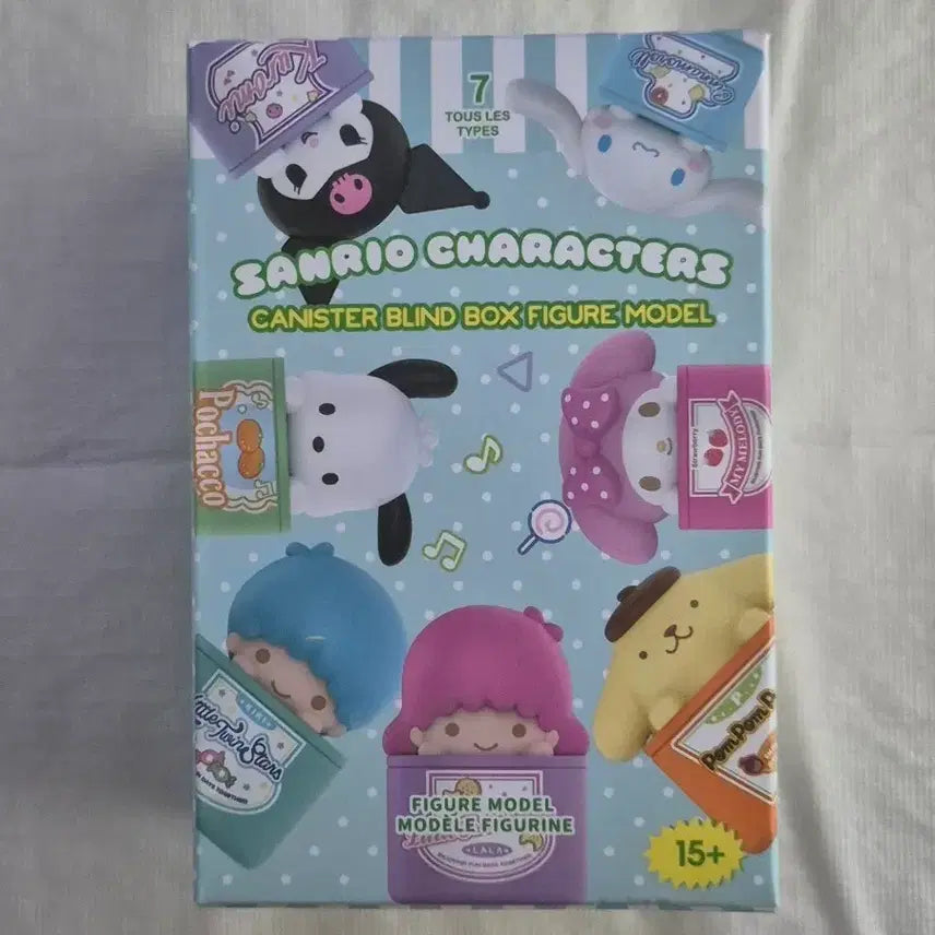 [BUNJANG] Sanrio Cinnamoroll Canister Figure / 산리오 캐릭터 캐니스터 피규어 블라인드 박스