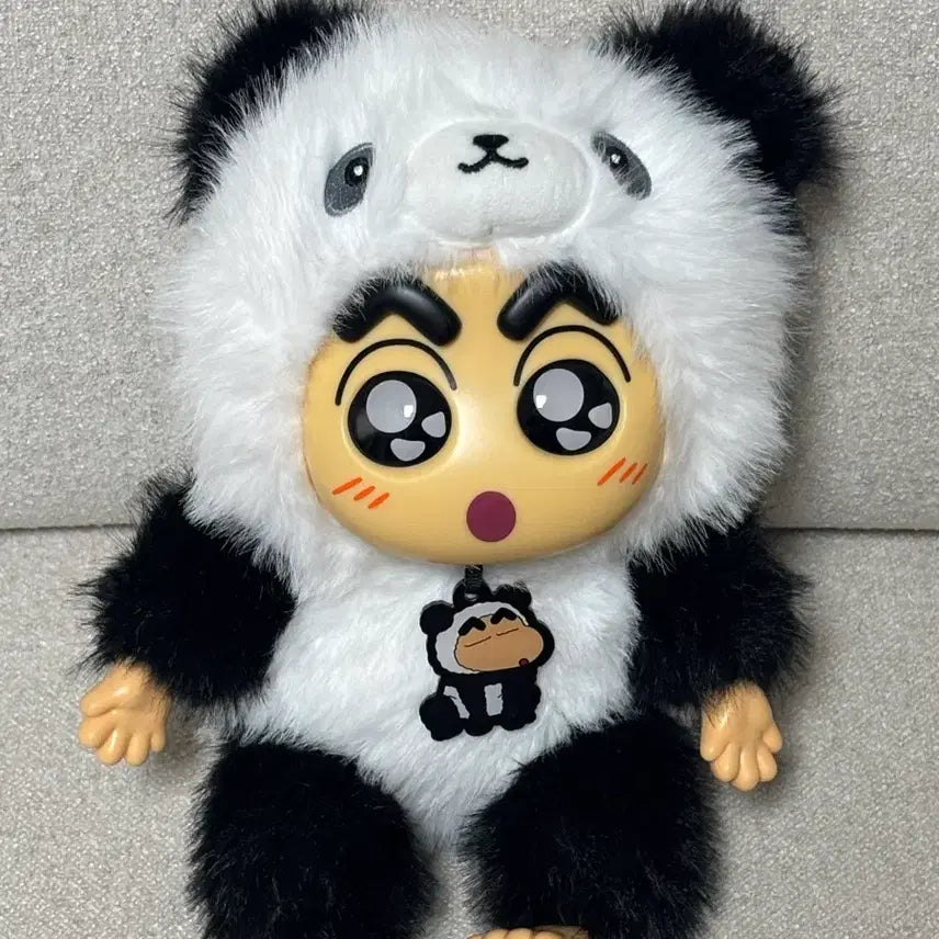 [BUNJANG] Crayon Shin-chan La BuBu Panda Plush Doll / 짱구 라부부 인형 짱부부인형 판다 새상푸