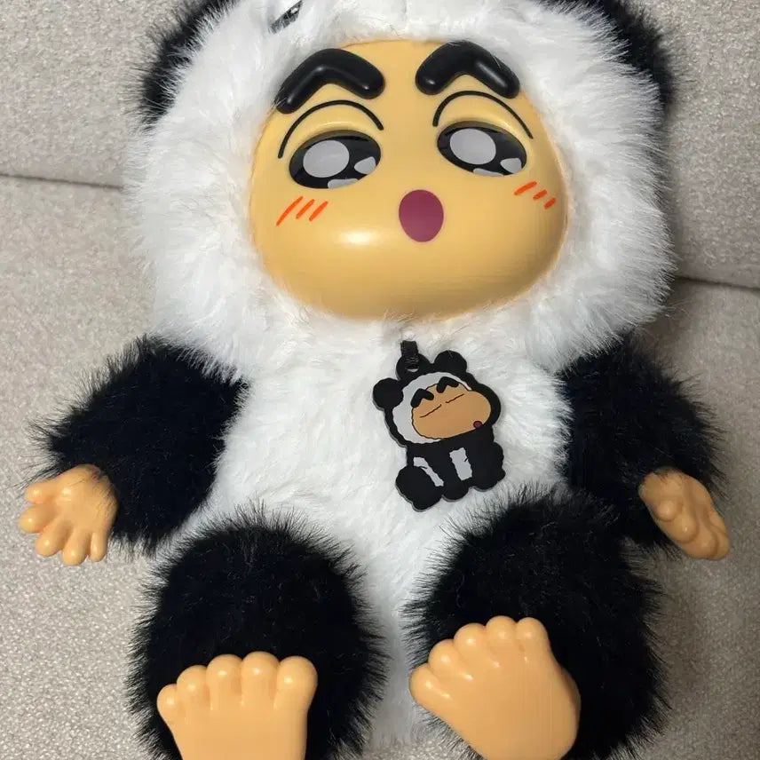 [BUNJANG] Crayon Shin-chan La BuBu Panda Plush Doll / 짱구 라부부 인형 짱부부인형 판다 새상푸