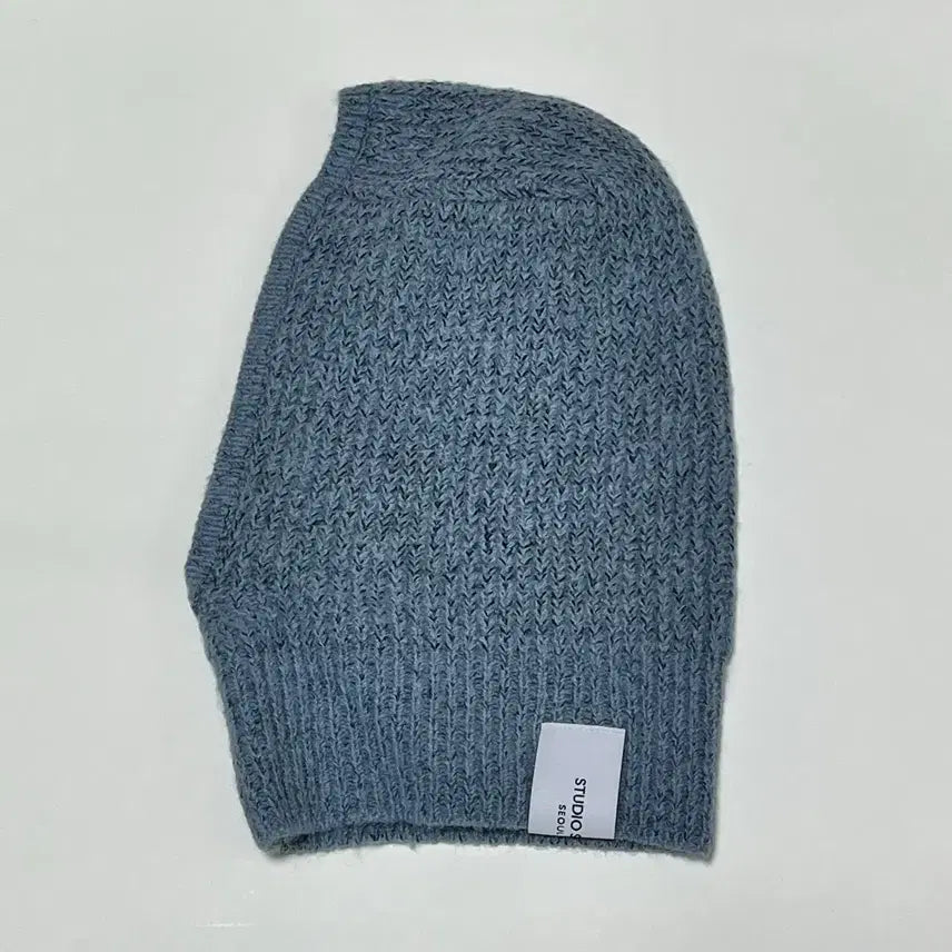 [BUNJANG] STUDIO SALT Knit Balaclava Blue / 새상품 | STUDIO SALT 니트 바라클라바 블루