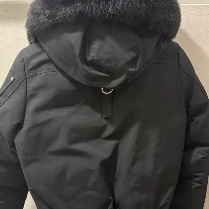 [BUNJANG] Moose Knuckles Debby Bomber Jacket Black Fur / 무스너클 데비봄버 블랙퍼