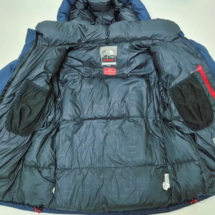 [BUNJANG] The North Face So Ji-sub Himalaya Navy Down Jacket / (M/95) 노스페이스 소지섭 히말라야 네이비 대장급 패딩 우모복 아이더