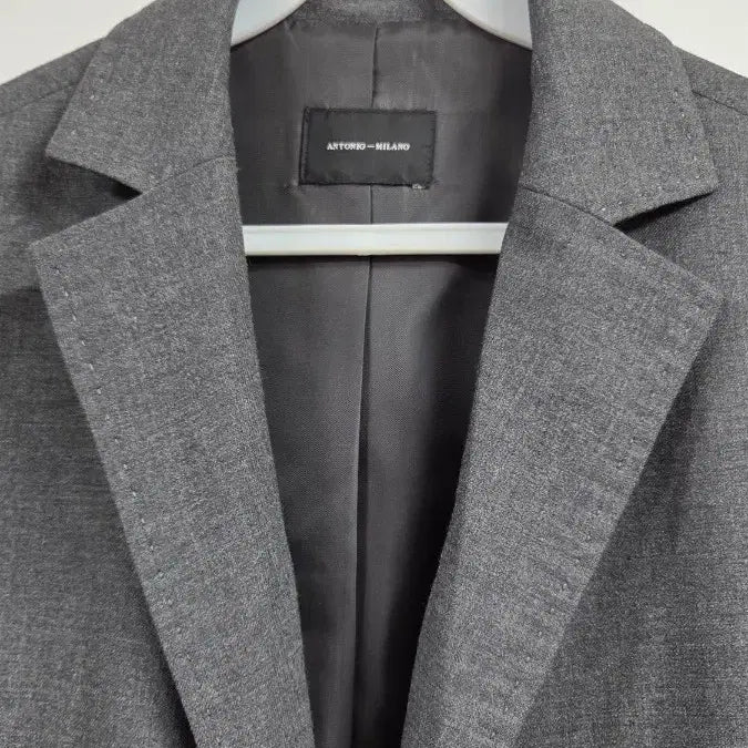[BUNJANG] ATTENTIONROW Gray Wool Coat / ATTENTIONROW 회색 모직 코트