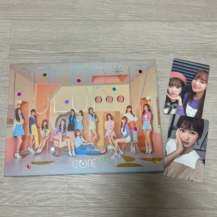 [BUNJANG] IZ*ONE Color IZ Album Set + Photocard / 아이즈원 Color IZ 앨범 세트 + 포토카드