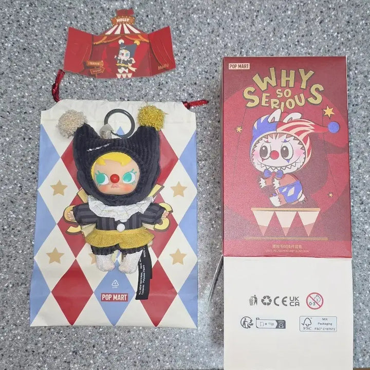 [BUNJANG] Pop Mart Why So Serious Series Figure Keyring / 팝마트 why so serious 시리즈 인형 키링