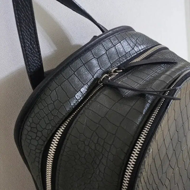 [BUNJANG] Loose and Lounge Laptop Backpack / 루즈앤라운지 가죽백팩(노트북전용수납가능) 남녀공용