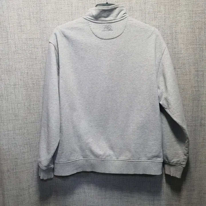 [BUNJANG] New Balance Men's Half-Zip Sweatshirt Gray L / 뉴발란스 남성 반집업 맨투맨 그레이 L