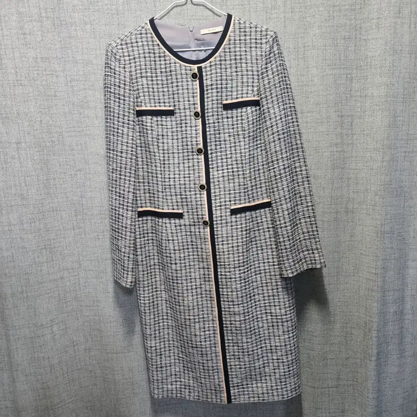 [BUNJANG] The iZ * Tweed Long Dress 95 / 더아이잗 트위드 롱 원피스 95