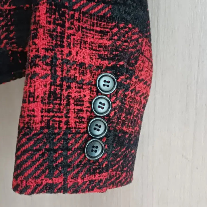 [BUNJANG] DKNY Tweed Jacket - Checkered 44 / 2회착용 DKNY 체크 울 트위드자켓 44