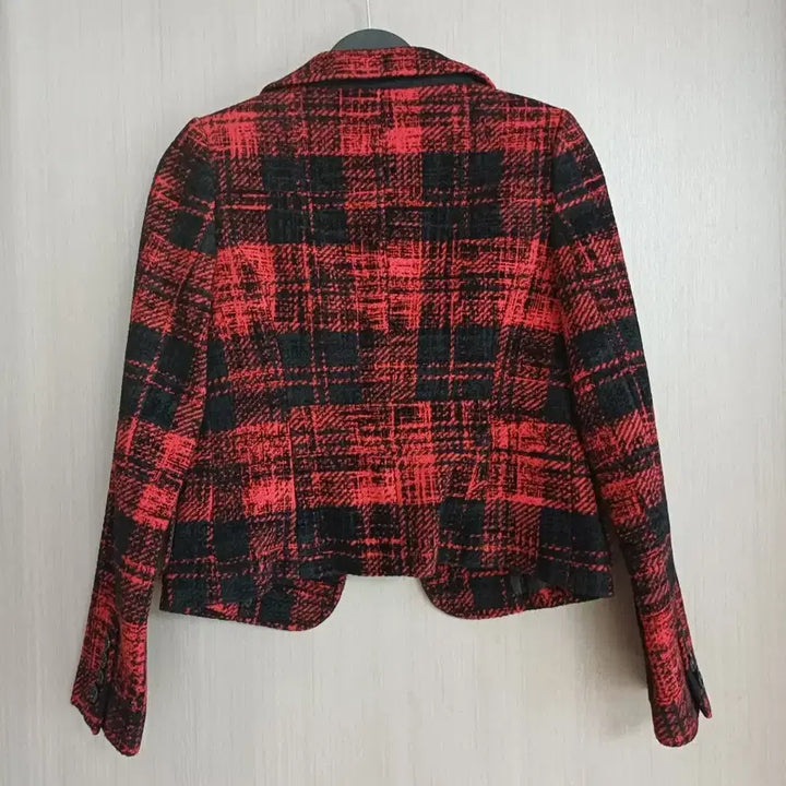 [BUNJANG] DKNY Tweed Jacket - Checkered 44 / 2회착용 DKNY 체크 울 트위드자켓 44