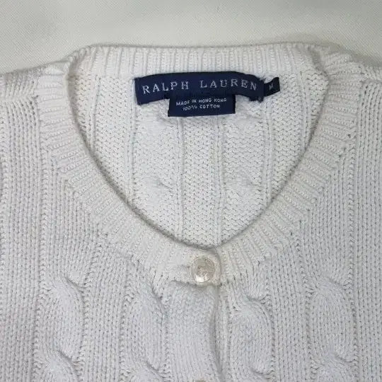 [SOLD OUT] 폴로랄프로렌 케이블 면 니트 M _ 여성