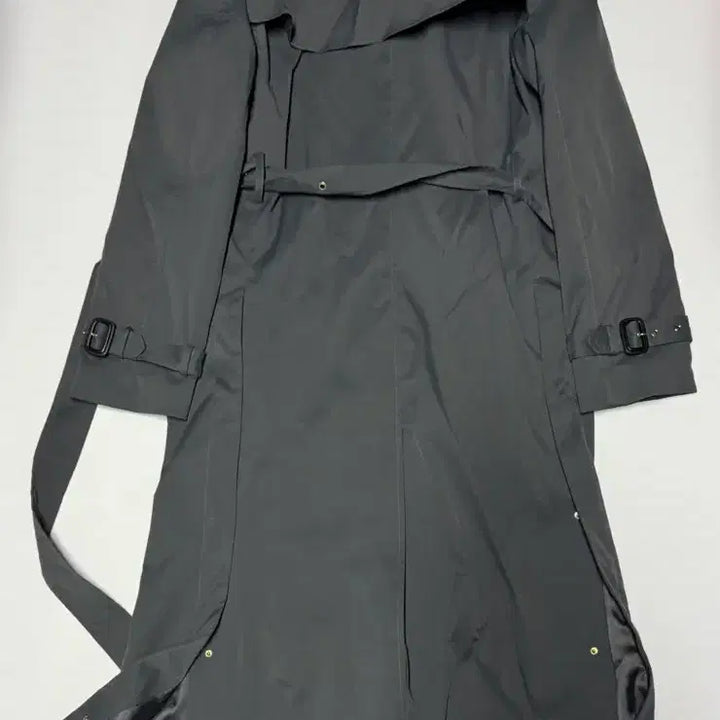 [BUNJANG] Vintage Trench Coat - Khaki / 여성 마리마켓 프리미엄 라벨 벨티드 트렌치 코트 빈티지 카키