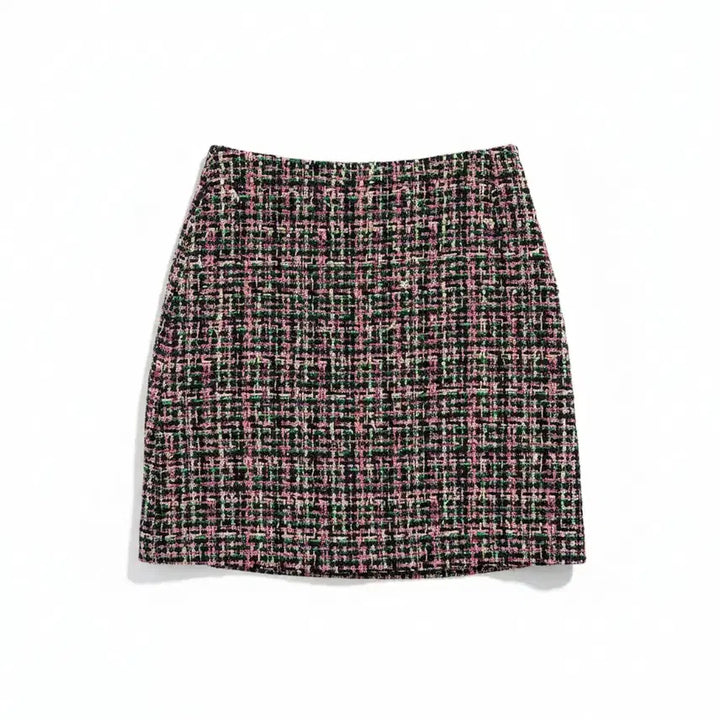 [BUNJANG] Women's Tweed Skirt (Size 38) / 여성 38사이즈/ 수입로스 트위드 스커트
