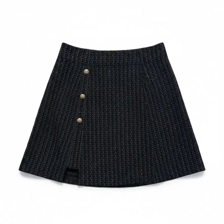 [BUNJANG] Belly Girl Tweed Knit Skirt / 여성F/ 새상품 벨리걸 트위드 니트스커트