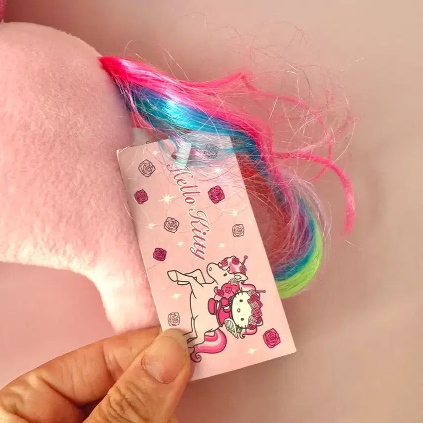 [BUNJANG] Hello Kitty Unicorn Kitty Plush Doll / 희귀)고전키티 헬로키티 유니콘키티 키티인형 키티수집