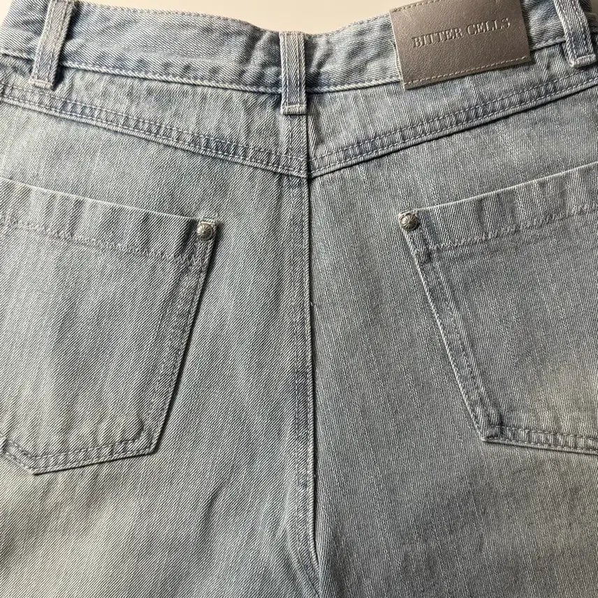 [SOLD OUT] 비터셀즈 연청 와이드 데님팬츠 실사O