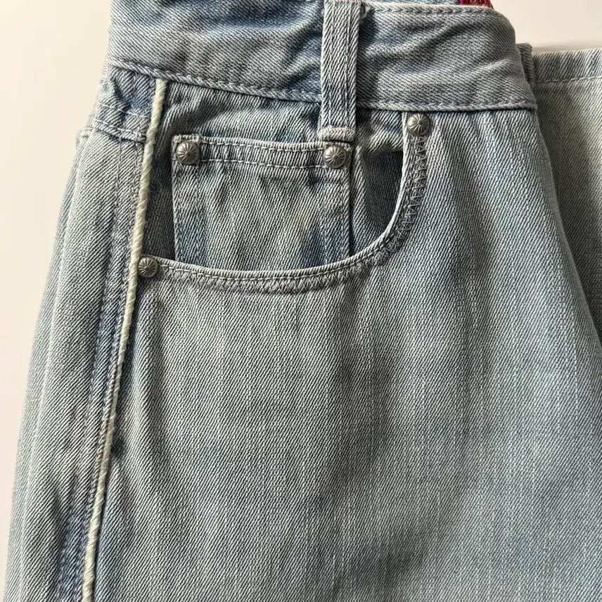 [SOLD OUT] 비터셀즈 연청 와이드 데님팬츠 실사O