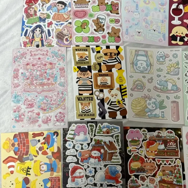 [BUNJANG] Sealed Sticker Set / 씰스티커 다꾸 다이어리스티커 장당 800원씩