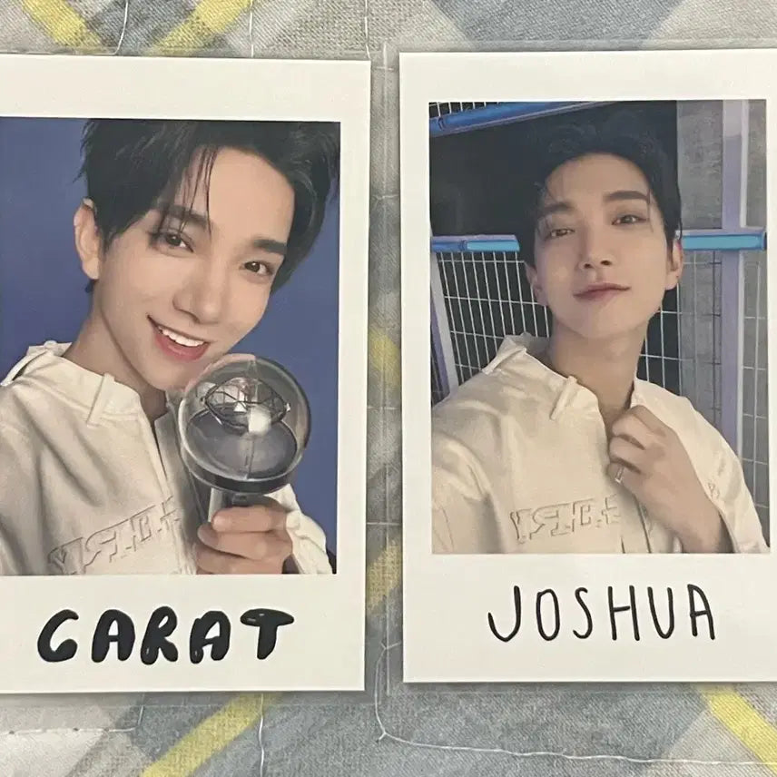 세븐틴 조슈아 폴라로이드 랜덤 포카