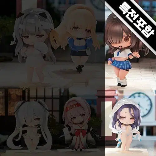 [BUNJANG] Victory Goddess Nikke Habisakura SD Figure Split Set / 승리의 여신 니케 하비사쿠라 SD 피규어 3탄 분철 소분