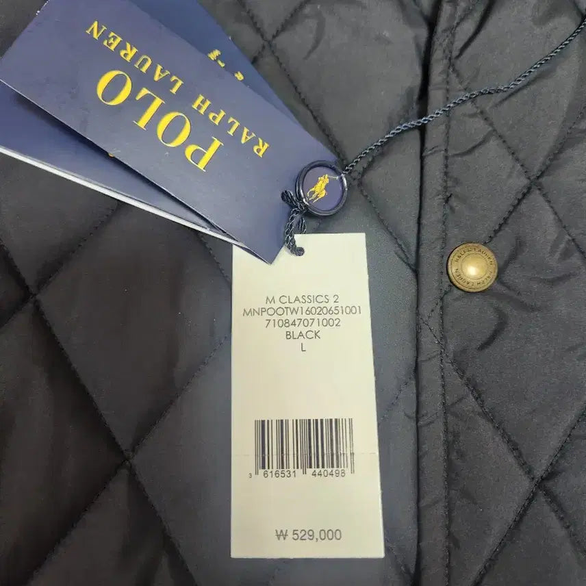 [BUNJANG] Polo Quilted Jacket (Size L) / 25년 백화점판 정품 폴로 퀼팅 자켓 L