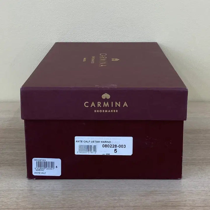 [BUNJANG] Carmina String Loafer UK5 (240mm) - Navy Suede / 까르미나 스트링 로퍼 UK5 판매합니다. 240 사이즈