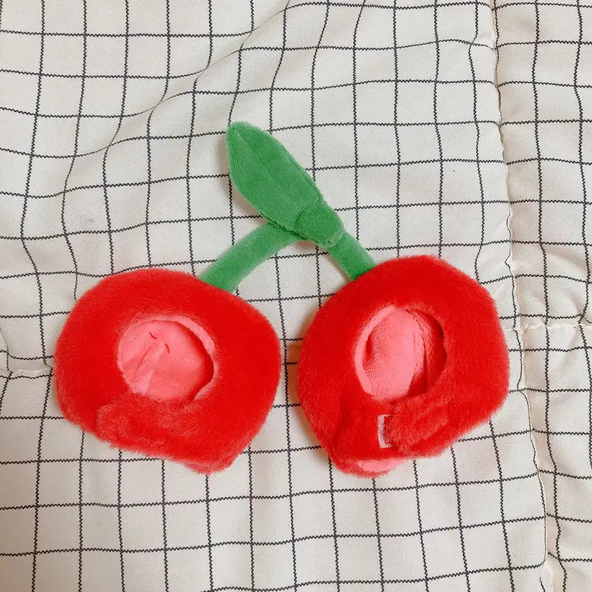 [BUNJANG] 10cm Doll Cherry Hat / 10cm 인형 10깅 인형 체리 모자