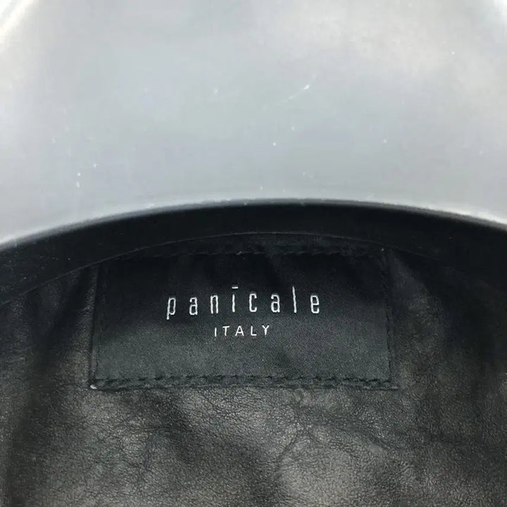 [BUNJANG] Panicale Italy Eco Leather Blouson Jacket / 빠니깔레 이태리 에코레더 블루종점퍼 95
