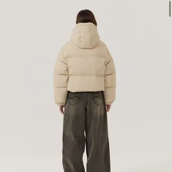 [BUNJANG] Lee Short Down Padded Jacket / Lee 다운 숏 패딩 새상품