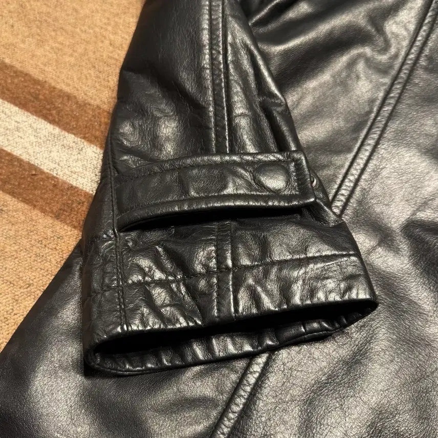 [BUNJANG] Rainforest Lambskin Car Coat M / 타임세일)레인포레스트 램스킨 카 코트 M 100 양가죽 자켓