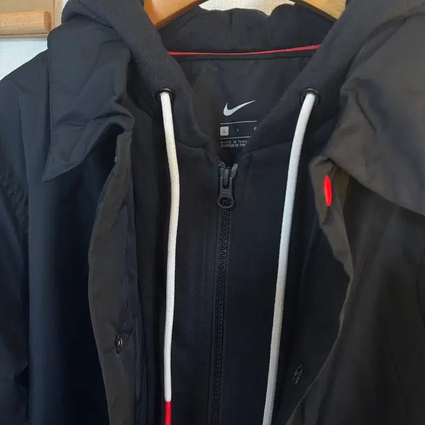 [BUNJANG] Nike Kyrie Protect Hooded Jacket Black / [L]나이키 카이리 프로텍트 후드자켓 블랙