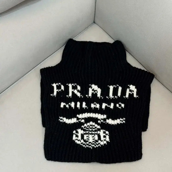 [BUNJANG] Prada Turtleneck Muffler Warmer / 프라다 터틀넥 머플러 워머