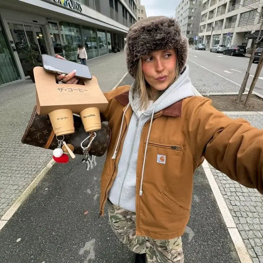 [BUNJANG] Timberland Workwear Brown Jacket / 팀버랜드 워크웨어 브라운 자켓