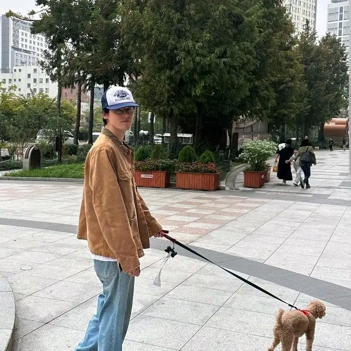 [BUNJANG] Timberland Workwear Brown Jacket / 팀버랜드 워크웨어 브라운 자켓