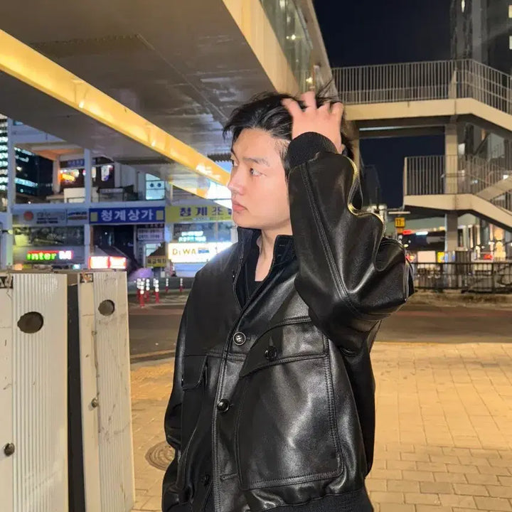 [BUNJANG] Magliano Forever Leather Jacket / 마리아노 Magliano 포에버 레더 자켓